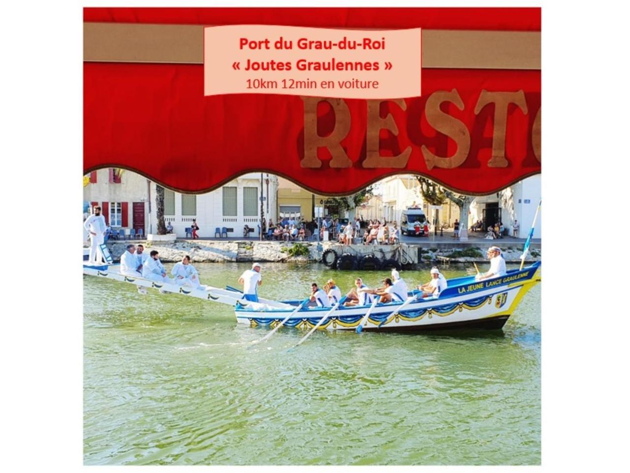 T2 Traversant Familial Cap Sud Parking Plages - Rossiconciergerie - Linge En Option La Grande-Motte Eksteriør bilde